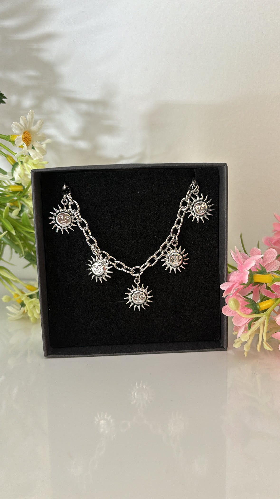 Collier Sunshine Silver