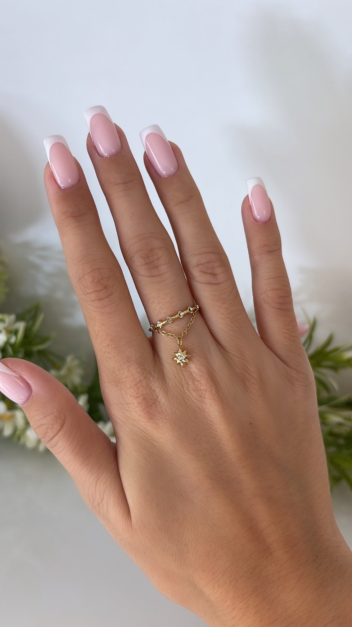 Bague étoilé gold