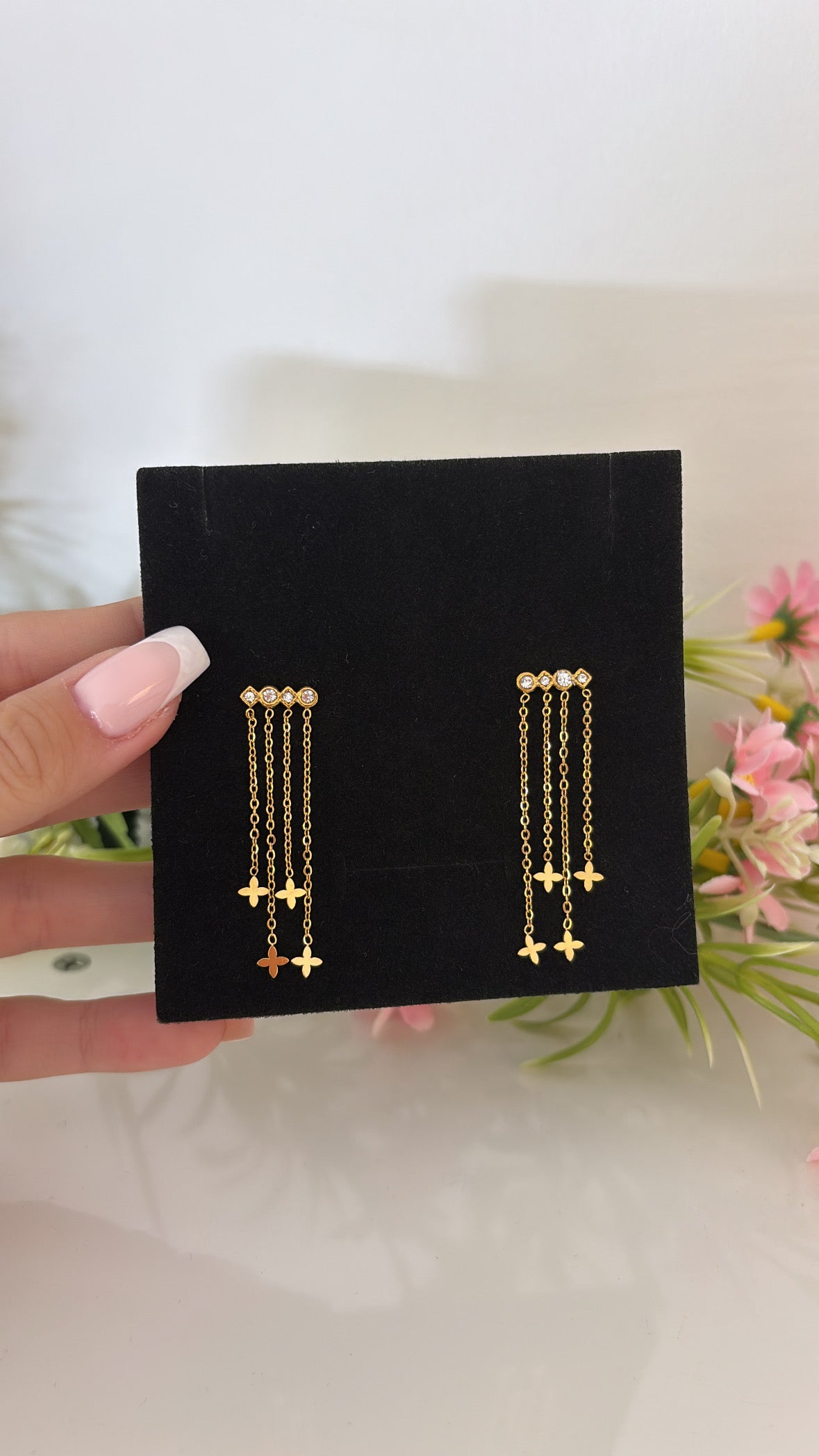 Boucles Tréfléa gold