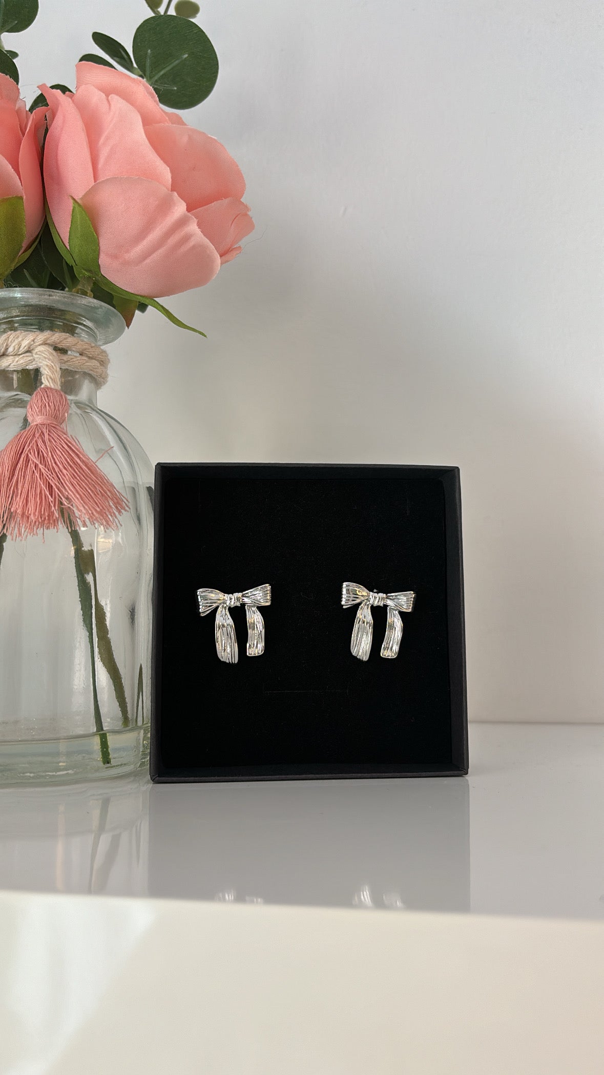 Boucles coquette Silver