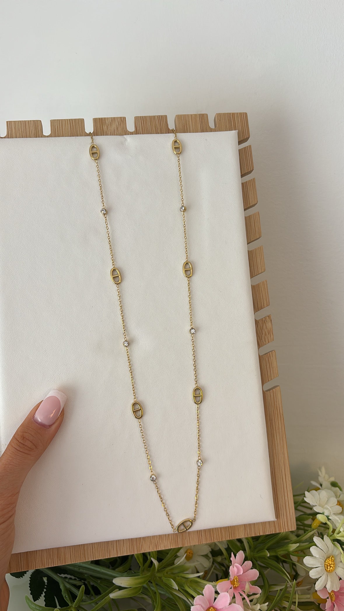 Sautoir Harmony gold
