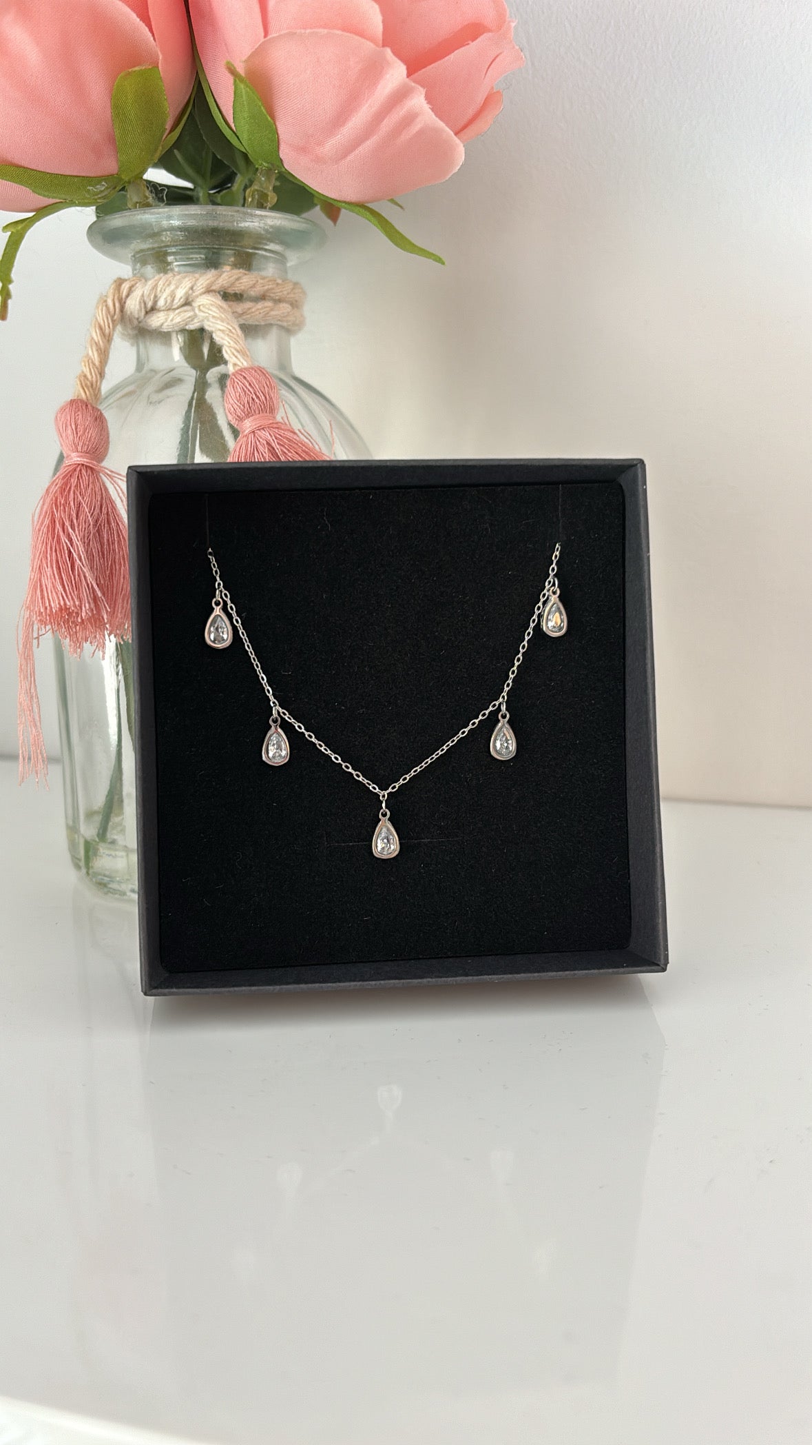 Collier goutte Silver