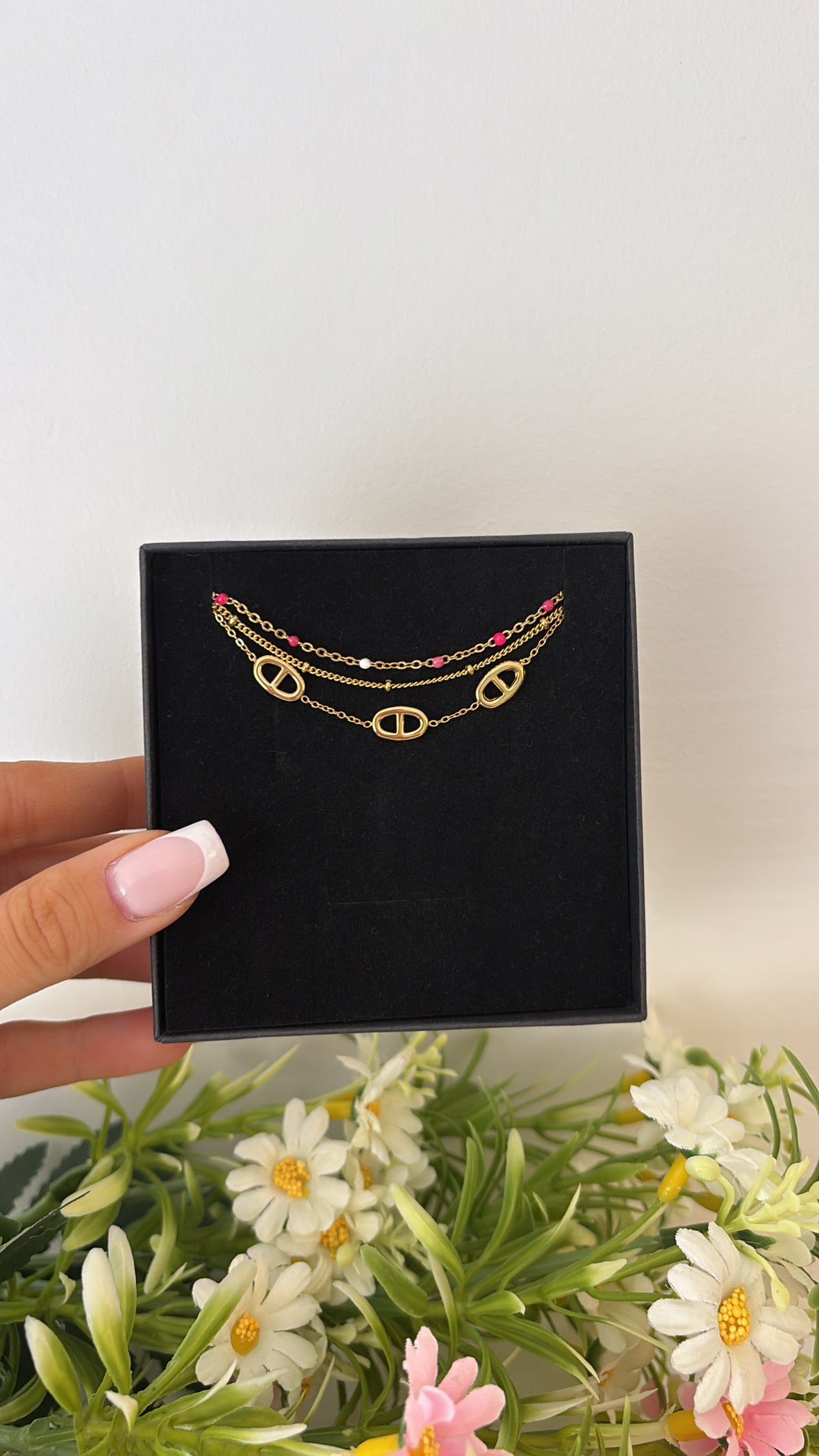 Bracelet Ibiza gold rose