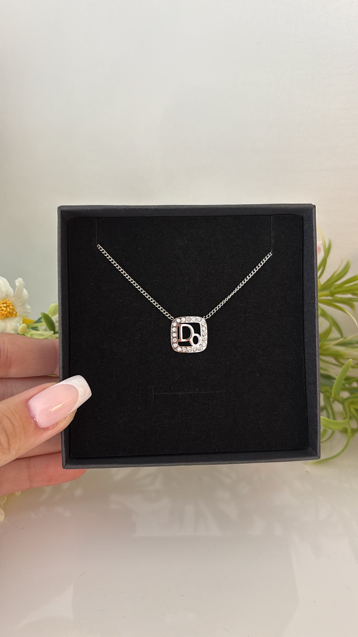 Collier diam's Silver