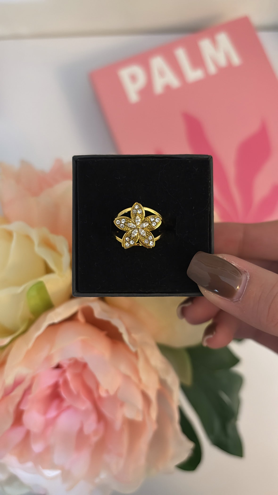 Bague Anti-stress Féerie Gold