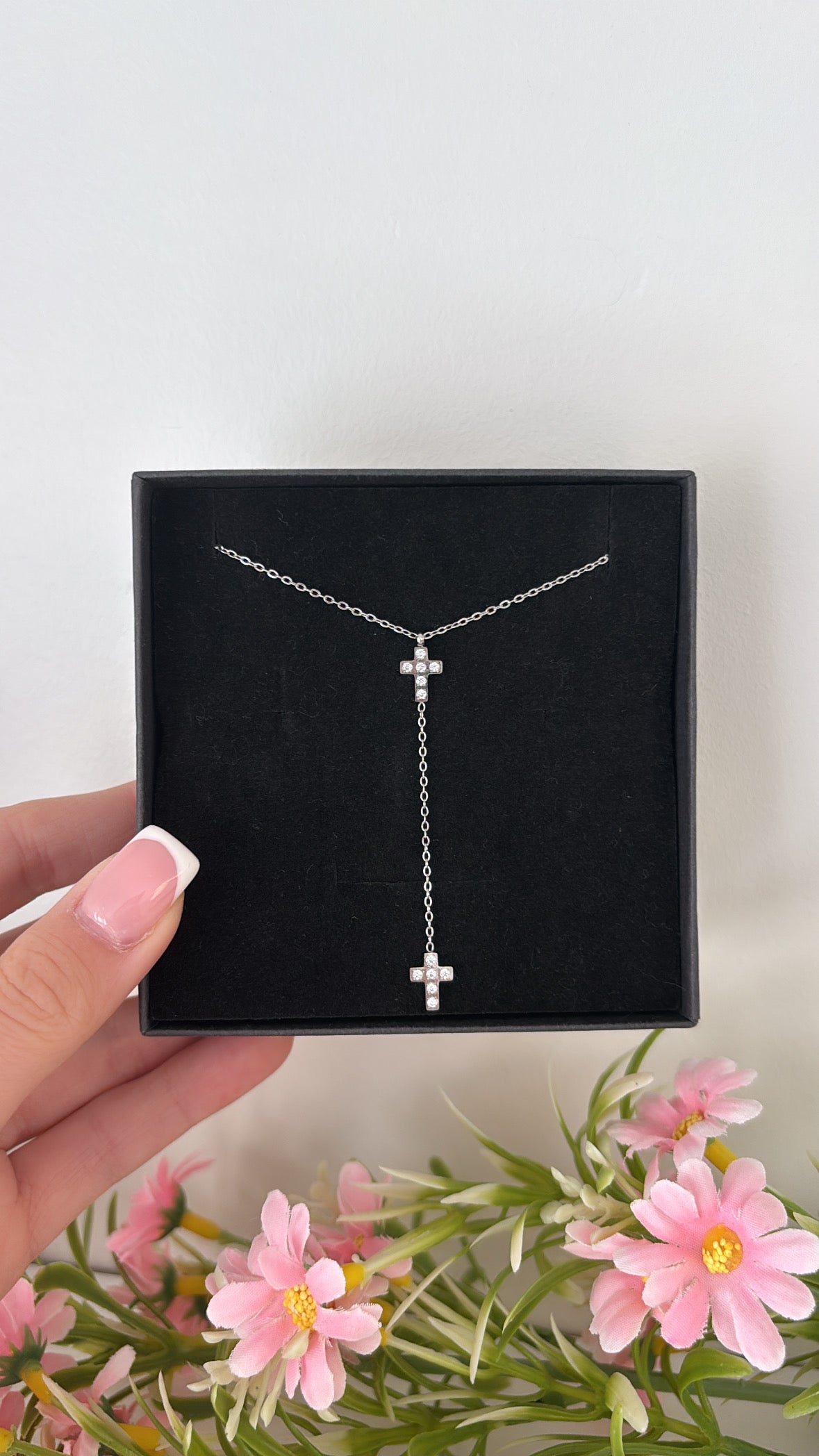 Collier chrétien Silver