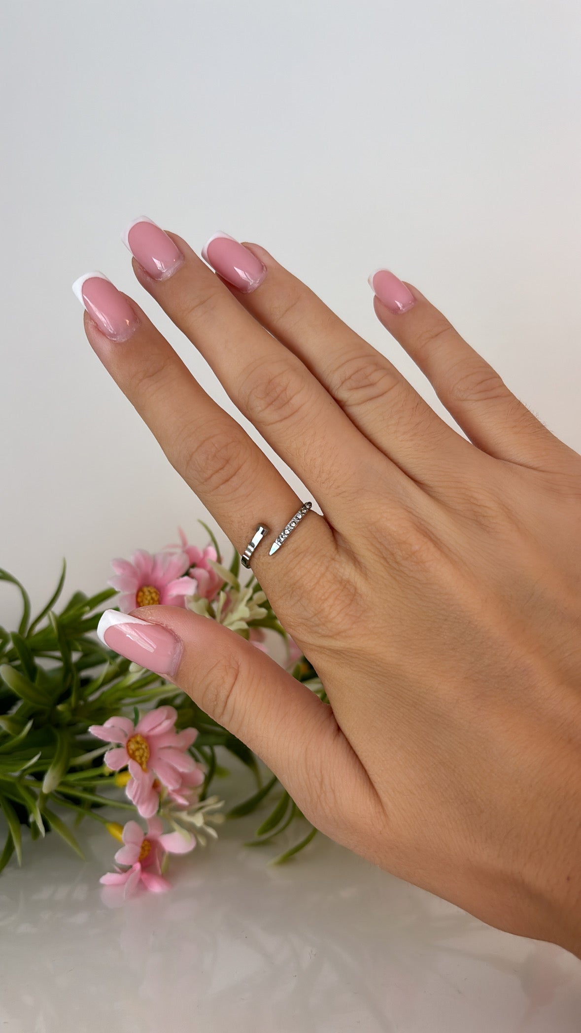 Bague clou Silver