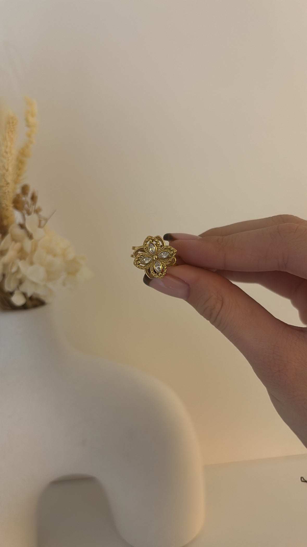 Bague Anti stress Neis Gold