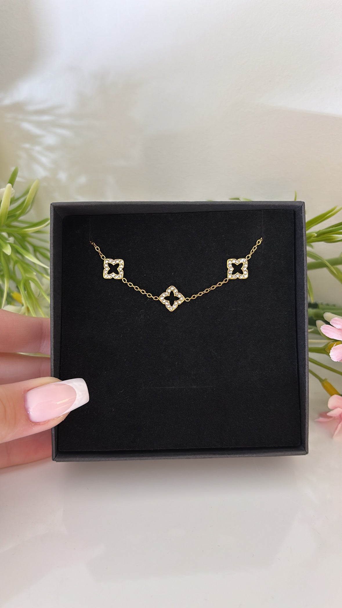 Bracelet Flower gold