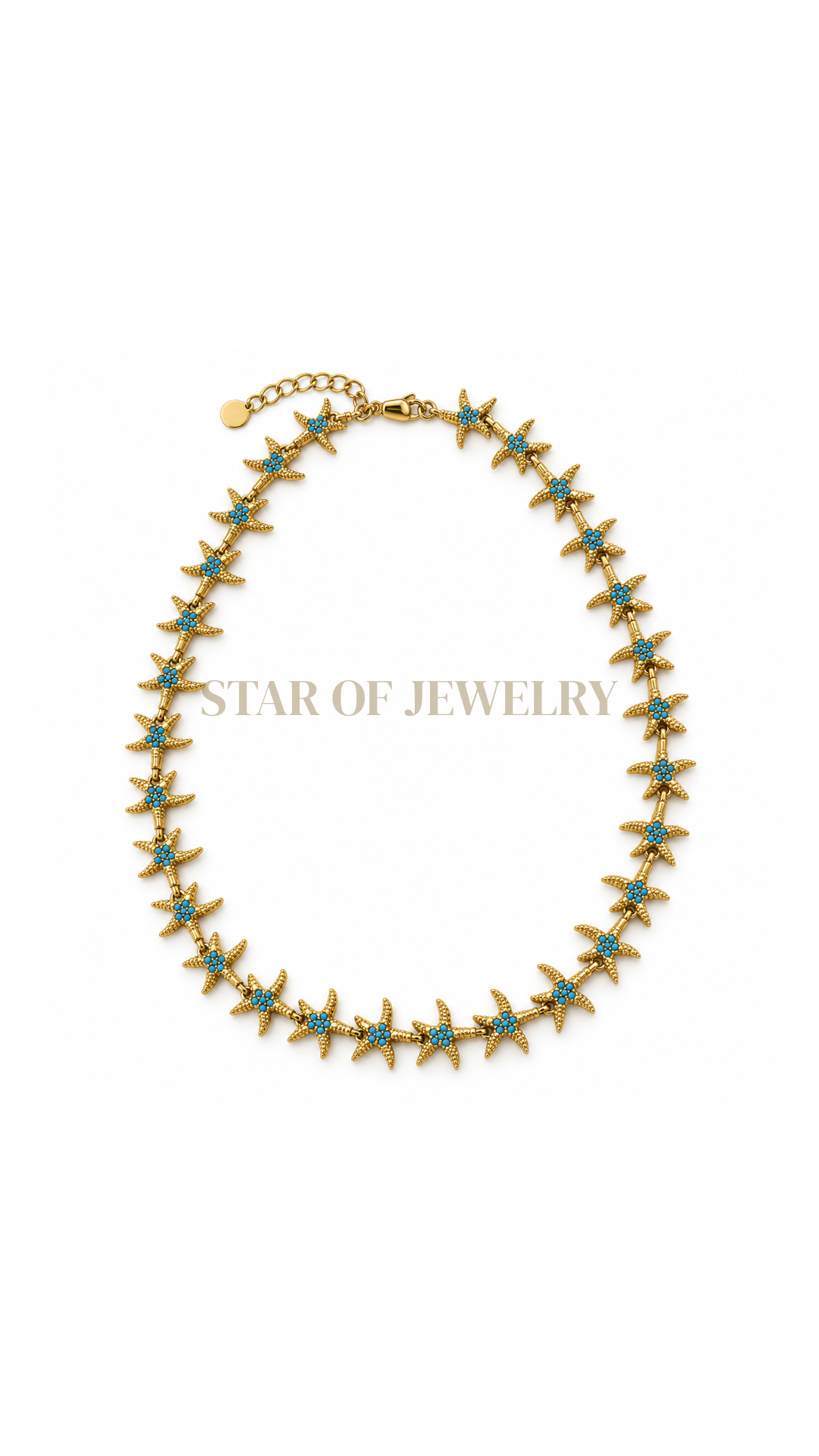 Collier Azuréa gold