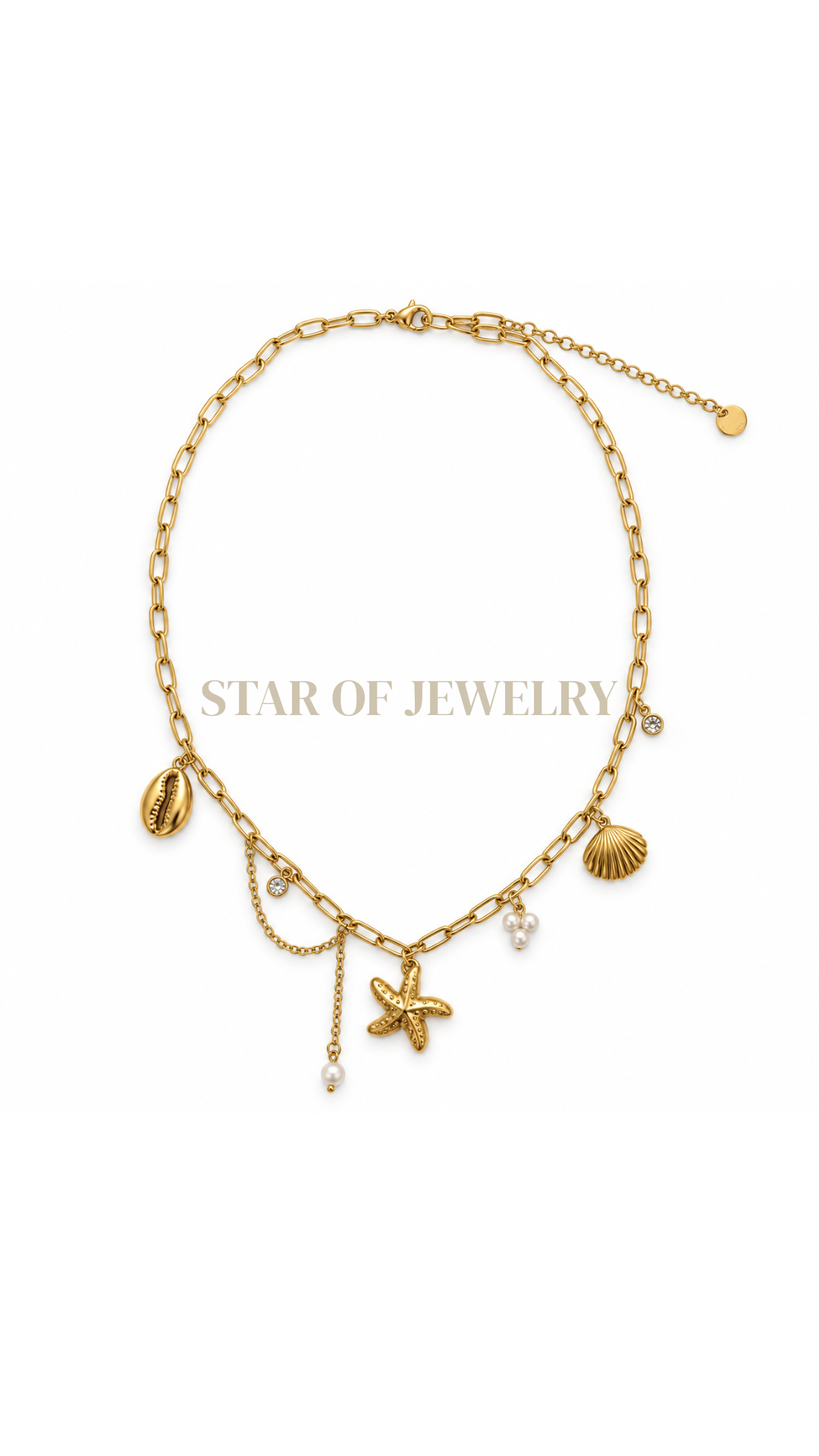 Collier Siréna gold