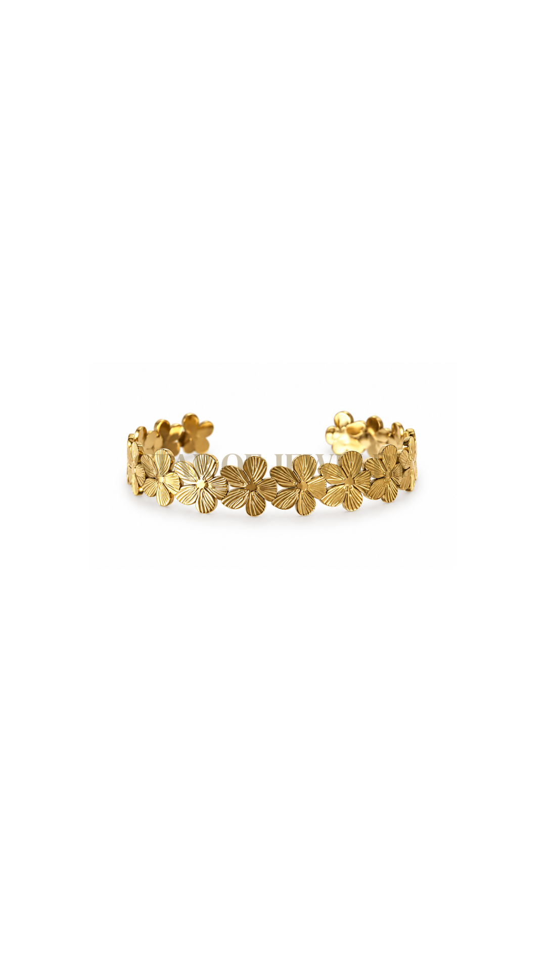 Jonc Floreline gold