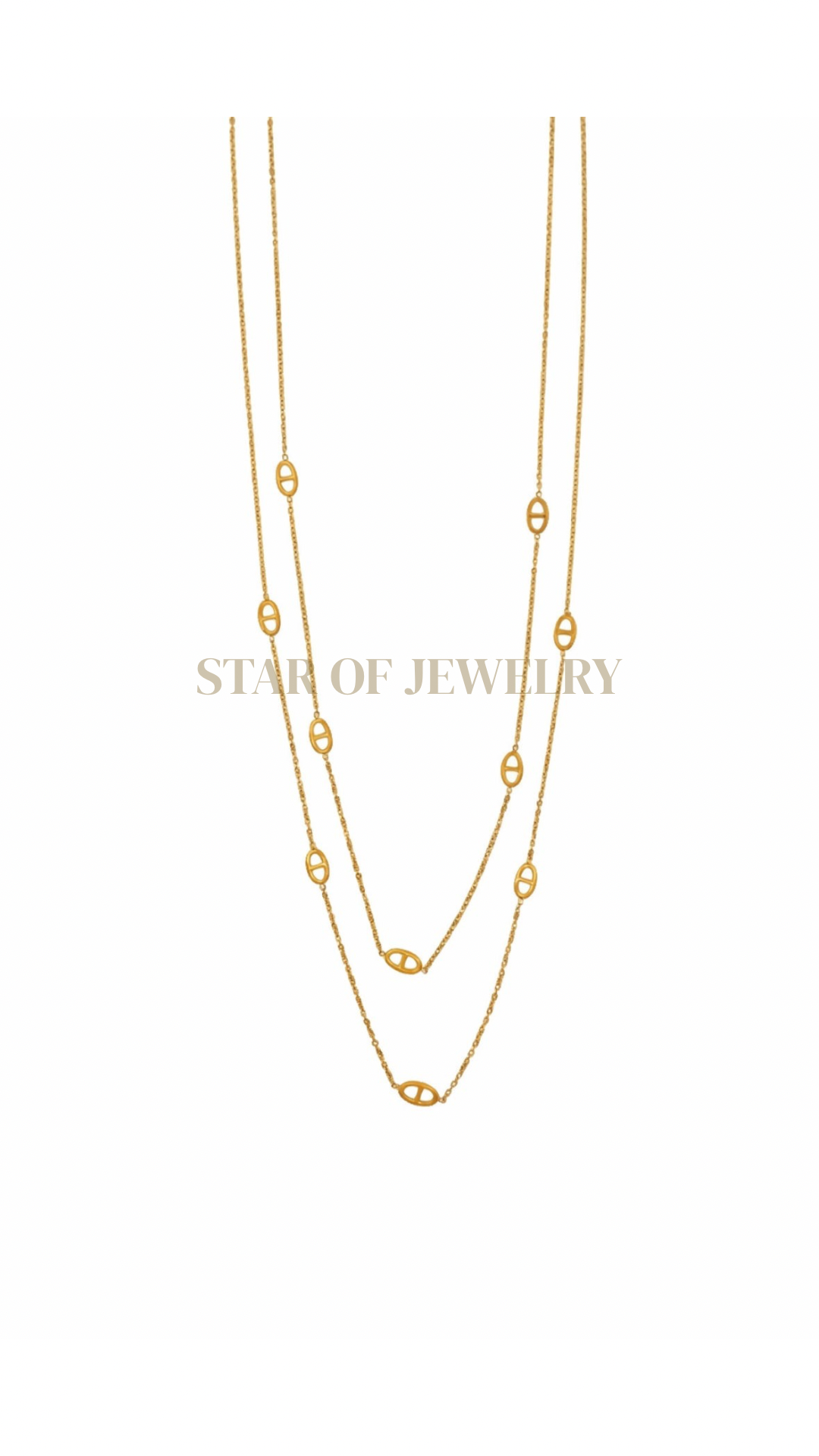 Sautoir Carmen Gold