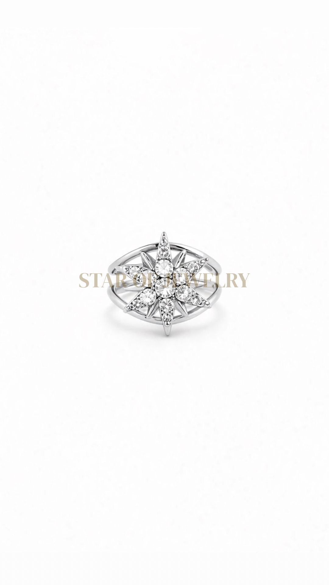 Bague Anti-stress Stella Silver