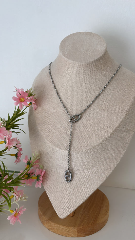 Sautoir Maria Silver