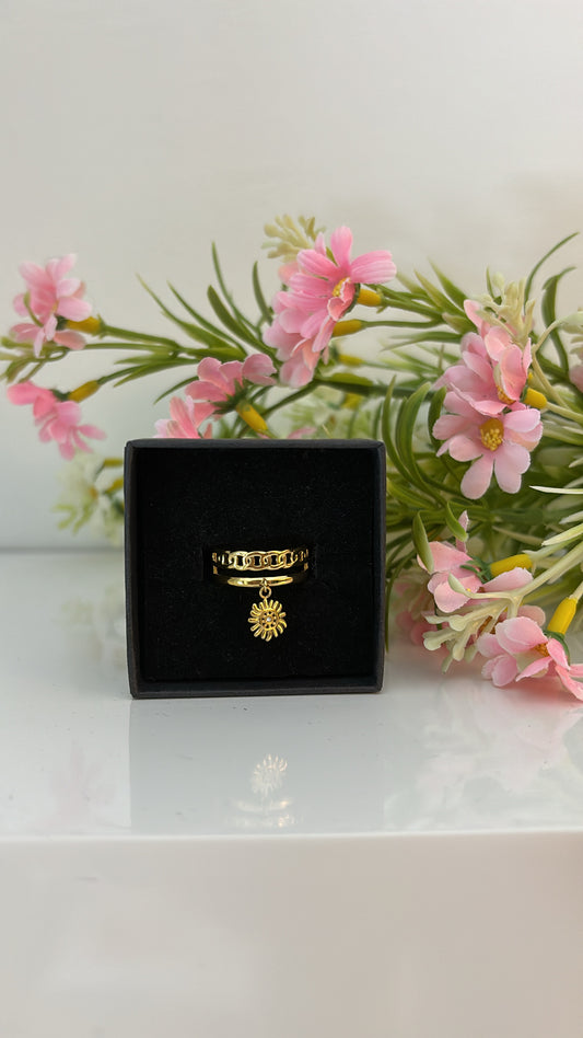 Bague Sun gold