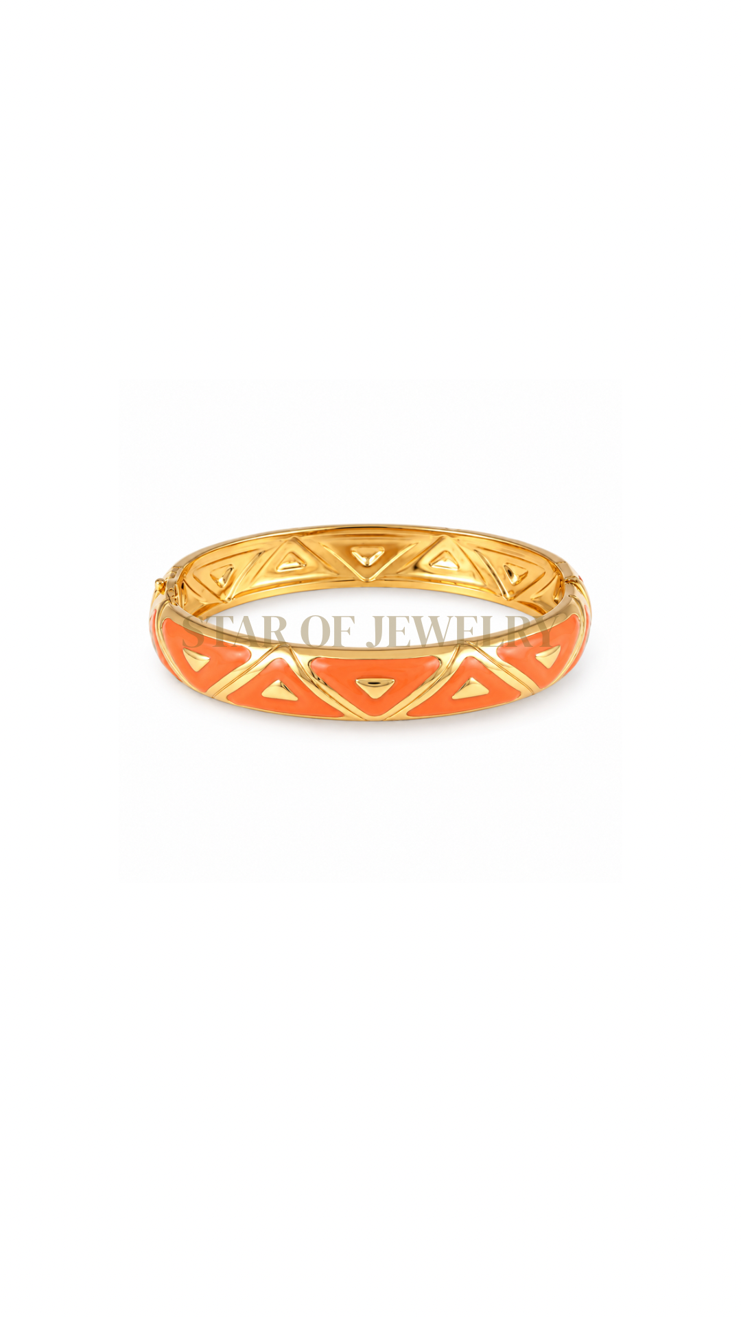 Jonc thaïlandais orange gold