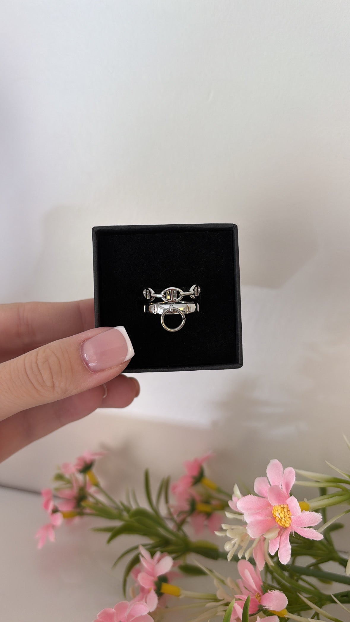 Bague Amber Silver