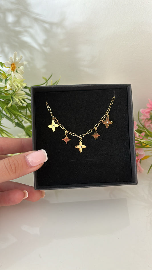 Collier Coralie gold