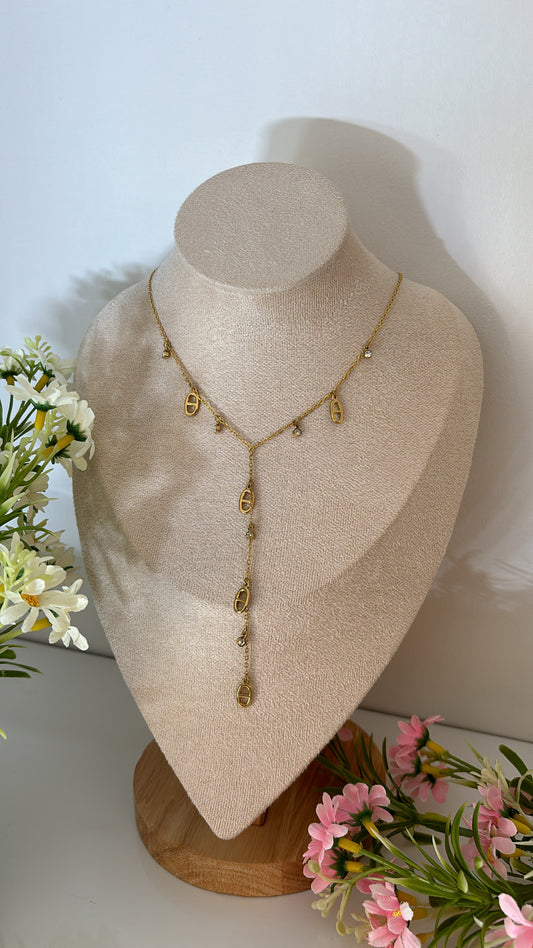 Collier breloque Harmony gold