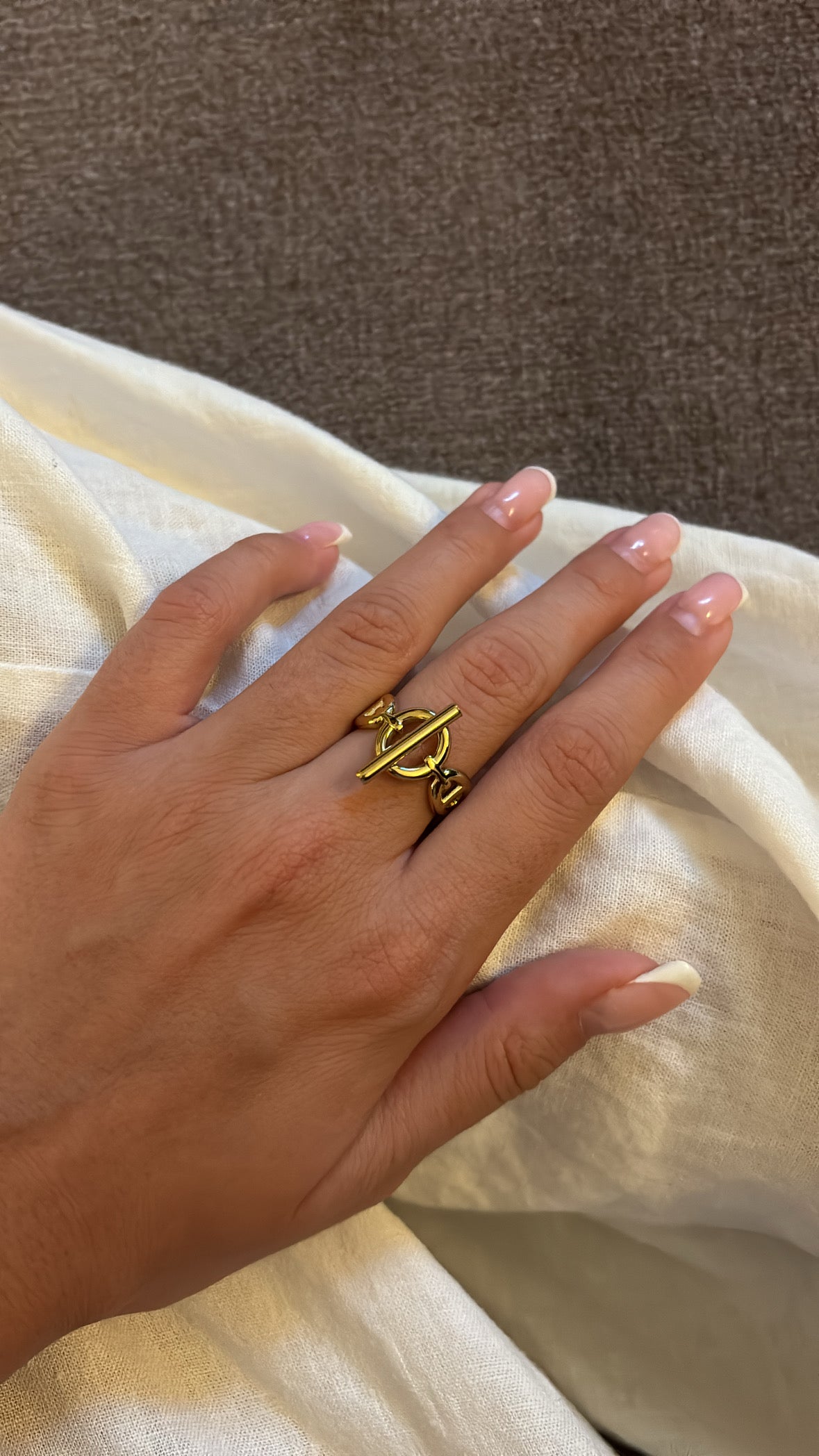 Bague Inès gold