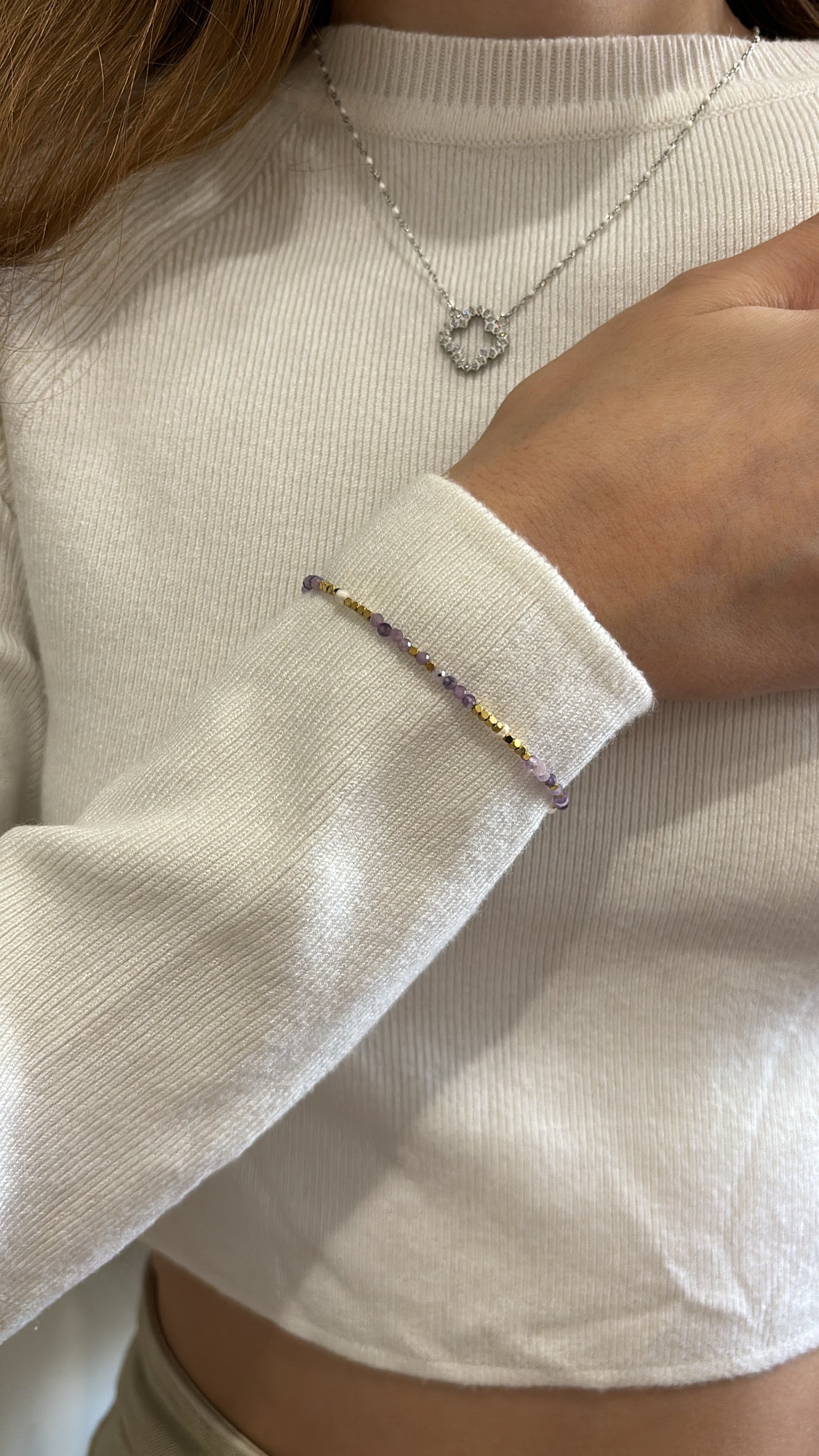 Bracelet améthyste