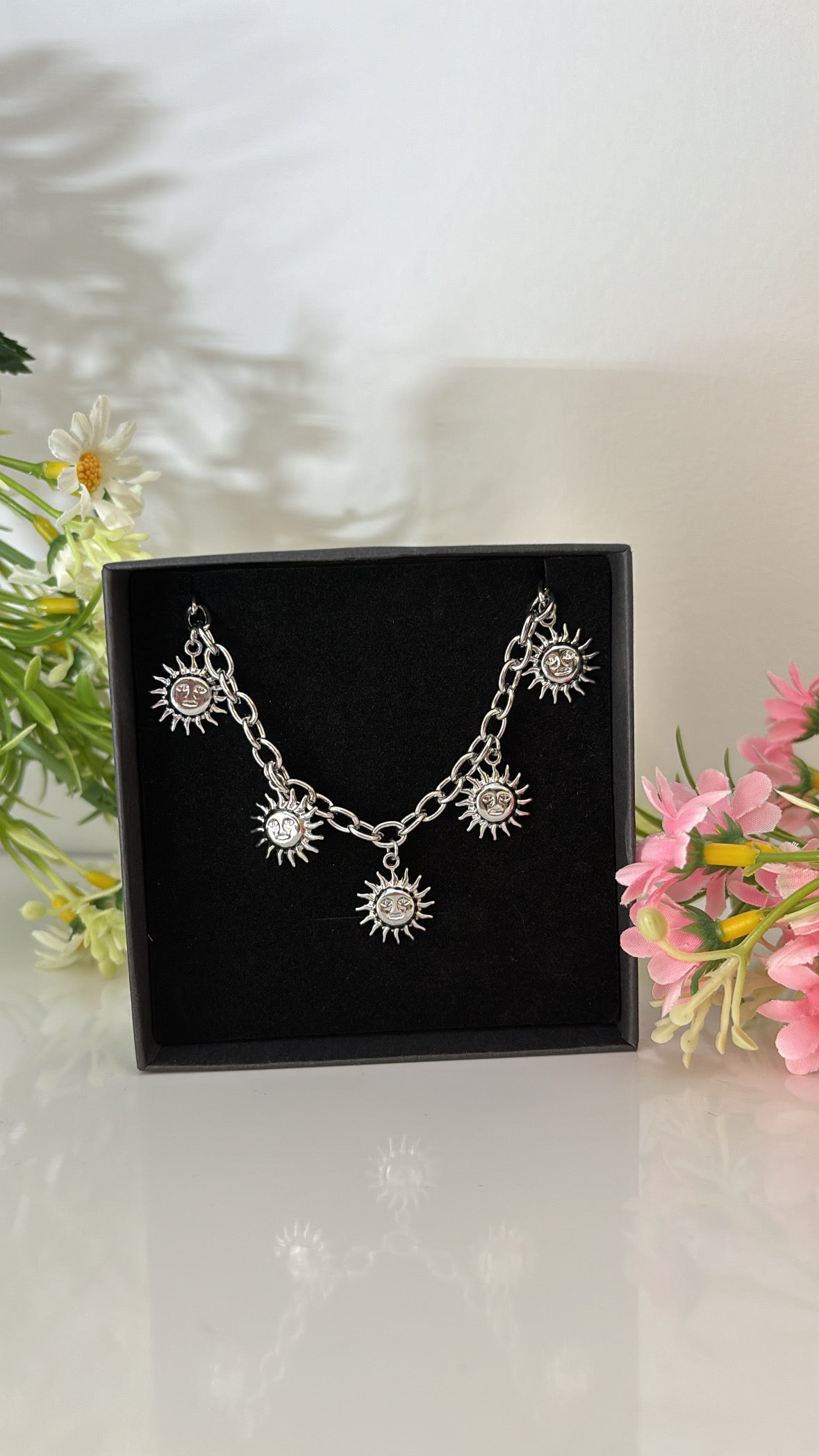 Collier Sunshine Silver