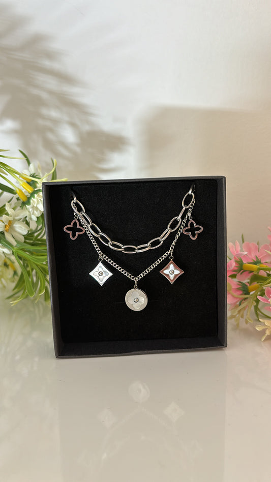 Bracelet White Silver