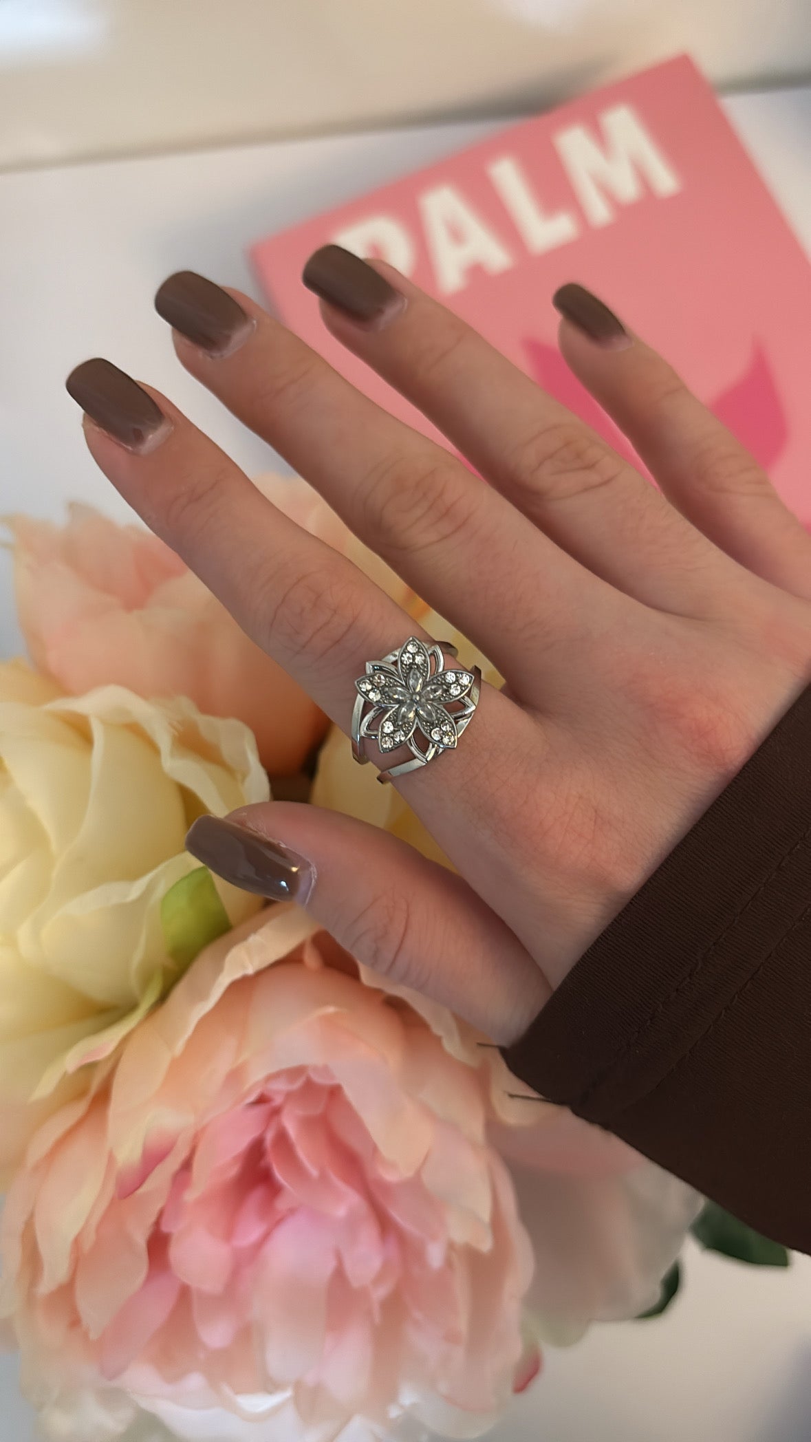 Bague Anti-stress Féerie Silver