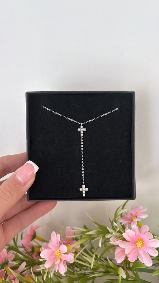 Collier chrétien Silver
