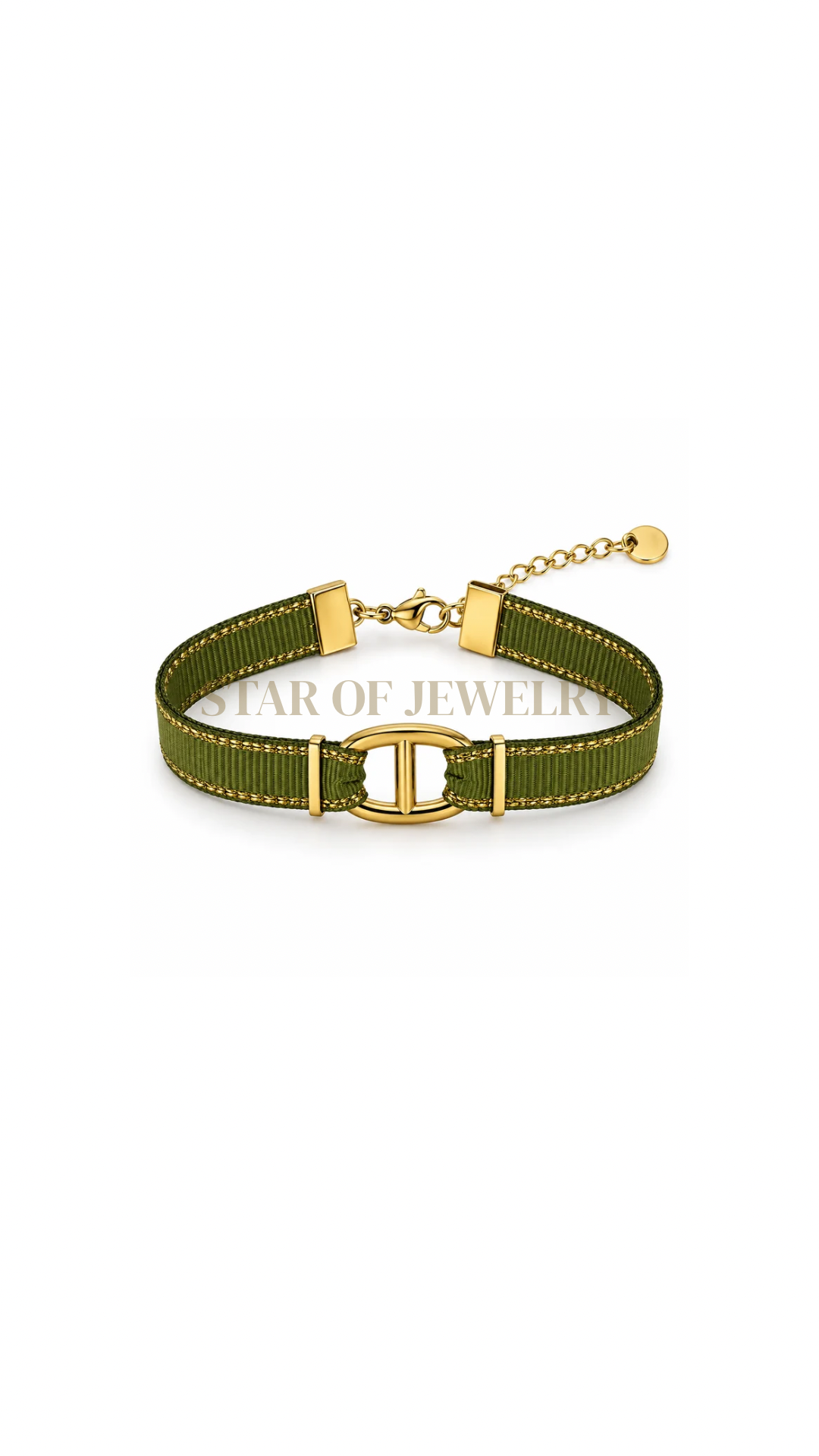 Bracelet Opéra gold vert