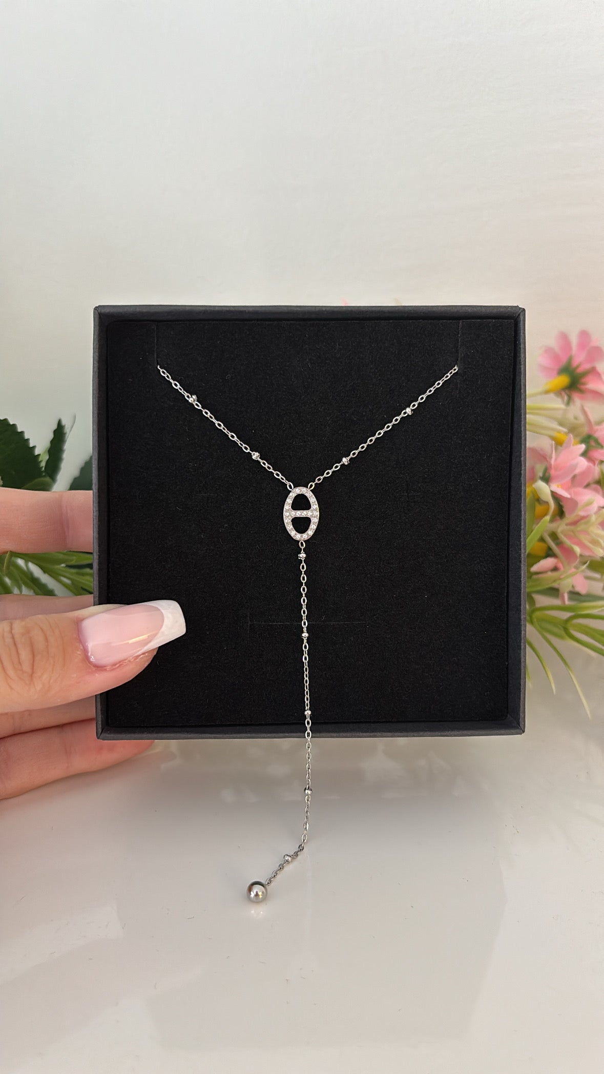 Collier cafea Silver