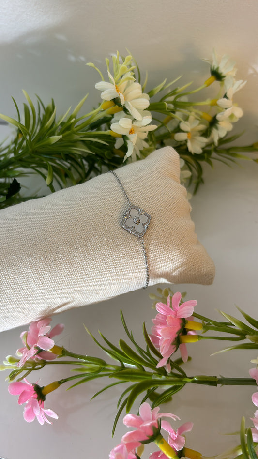 Bracelet Flora Silver
