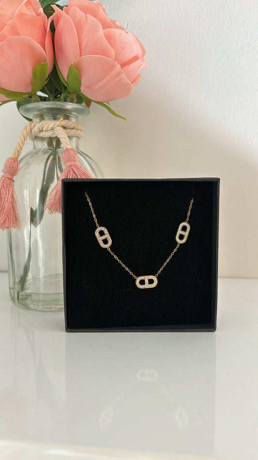 Collier Hina gold