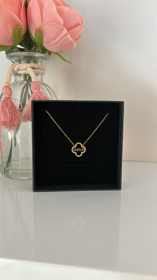 Collier amour gold