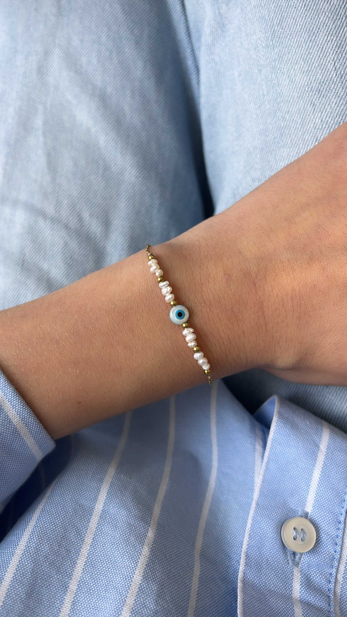 Bracelet Santorin gold