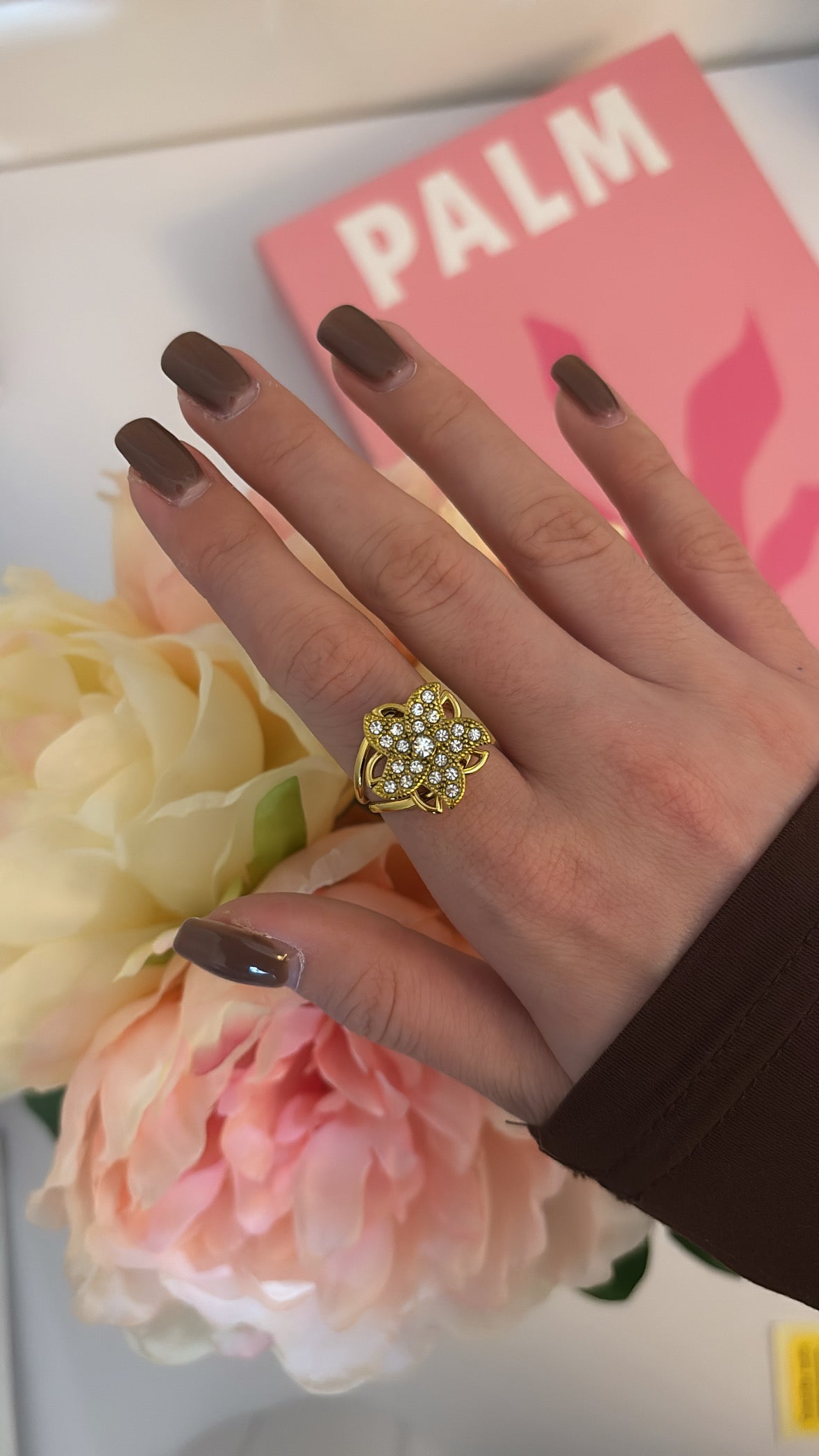 Bague Anti-stress Rosa Gold