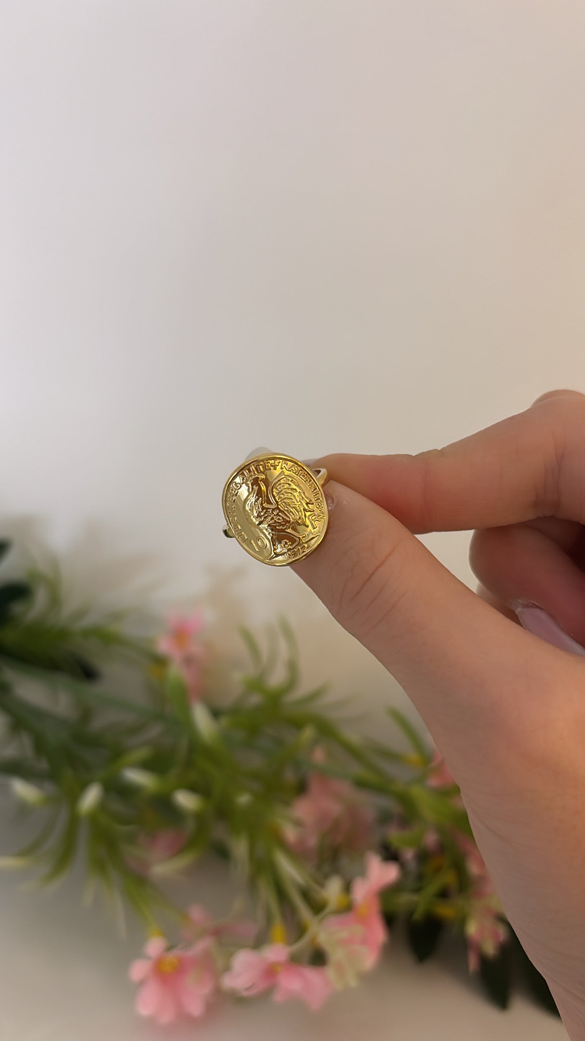 Bague Money gold