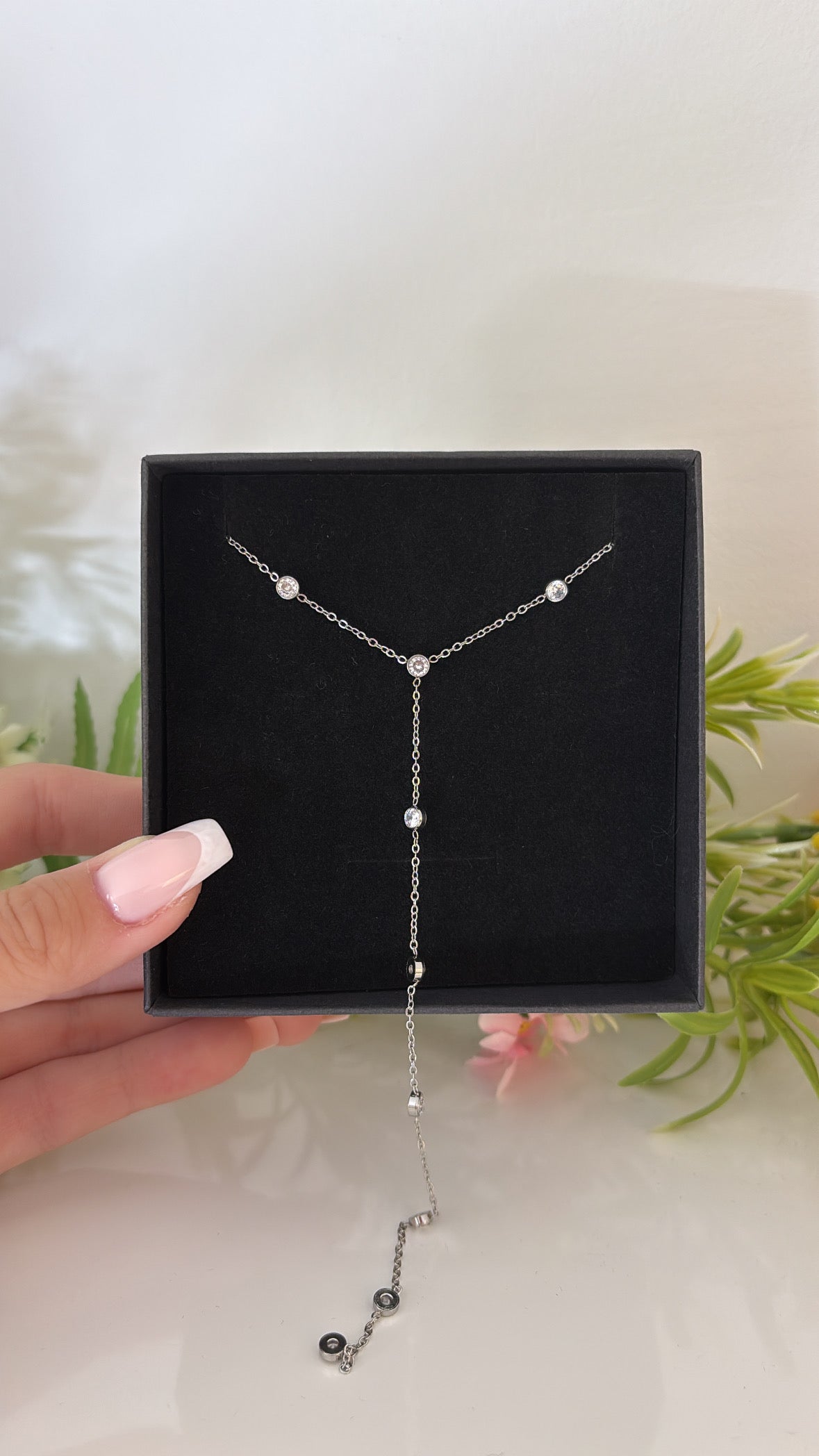 Collier délicat Silver