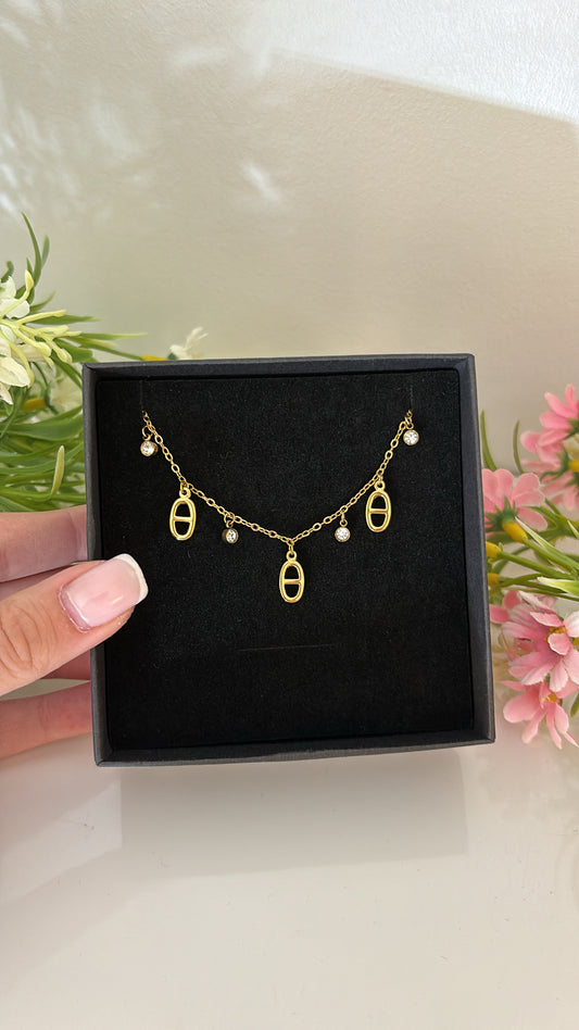 Bracelet breloque Harmony gold