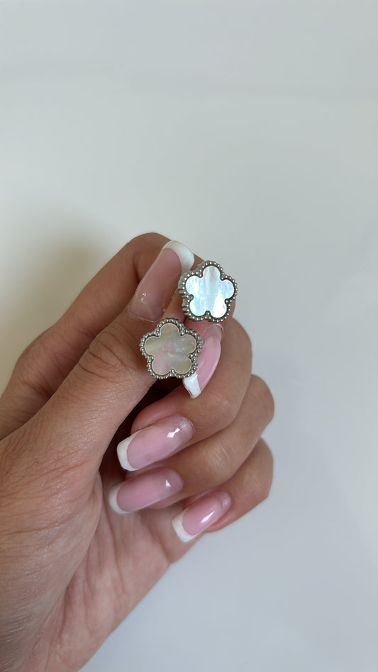 Boucle Classy White Silver