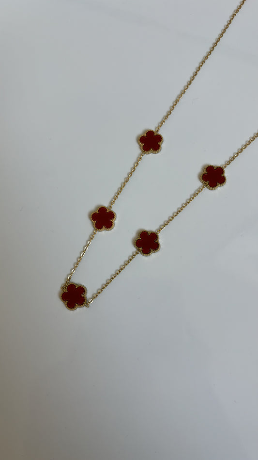 Collier Classy rouge gold