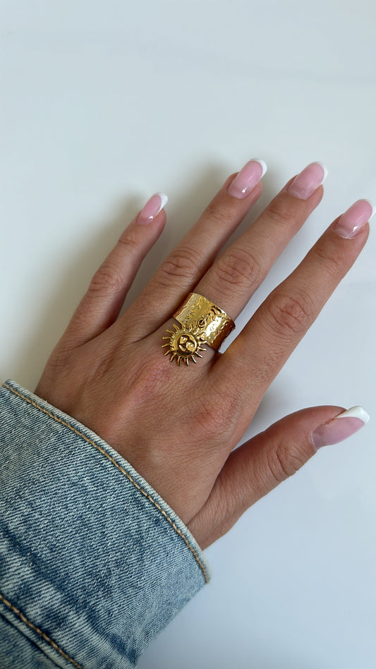 Bague Sunshine gold