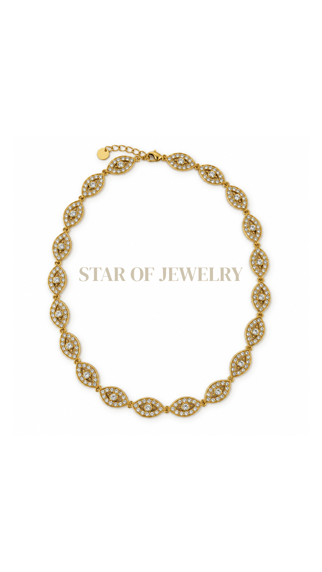 Collier Grèce blanc gold