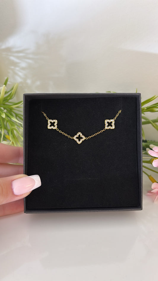 Bracelet Flower gold
