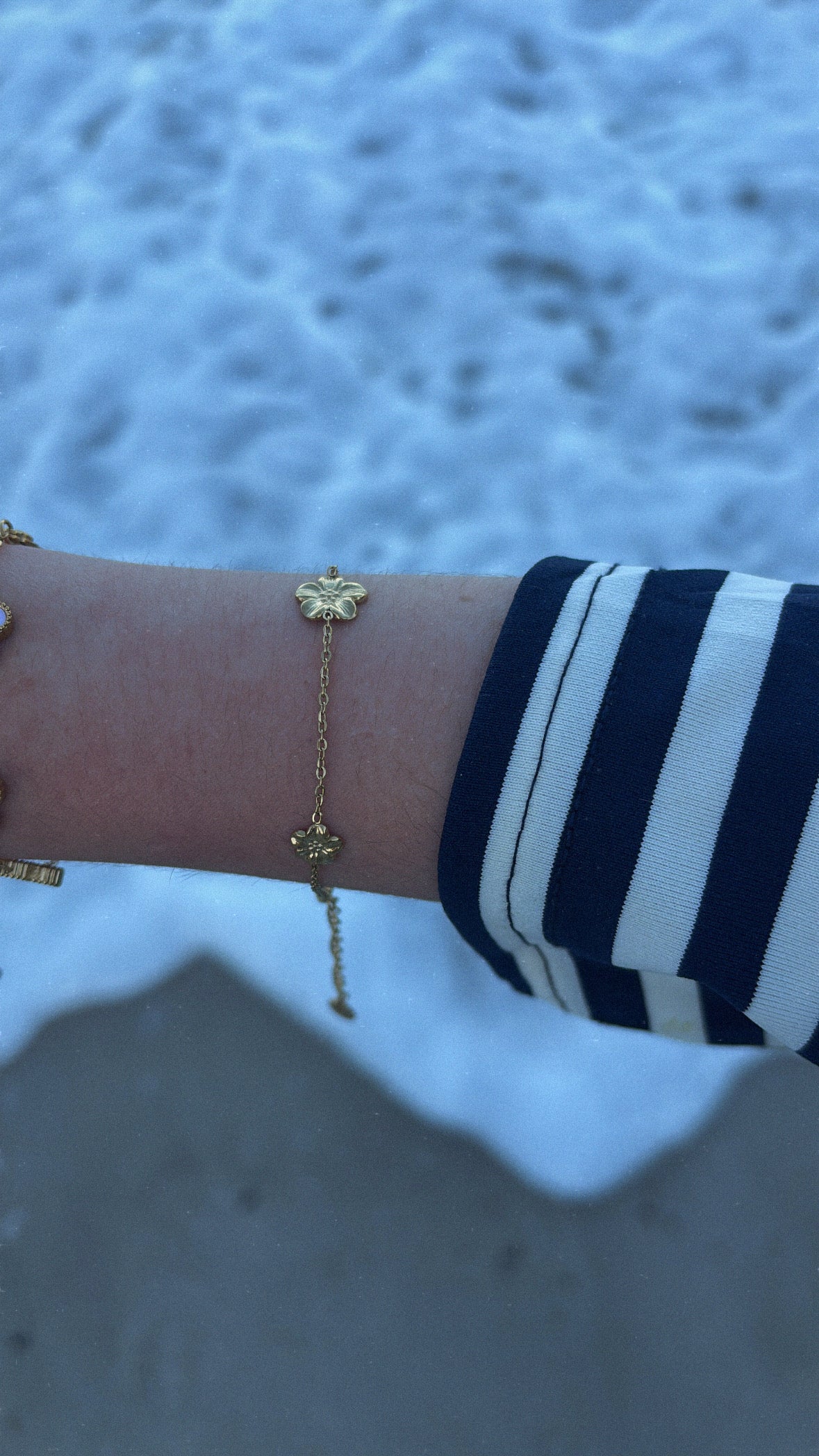 Bracelet Camélia Gold