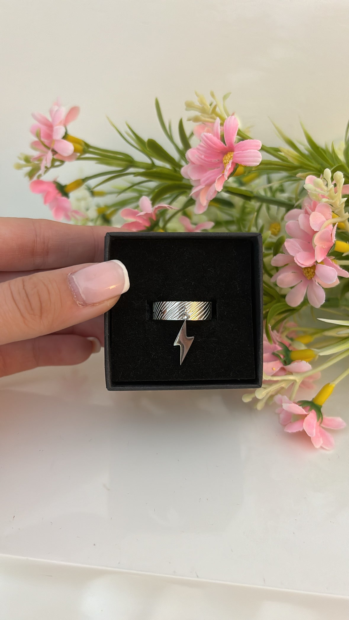 Bague coup de foudre Silver