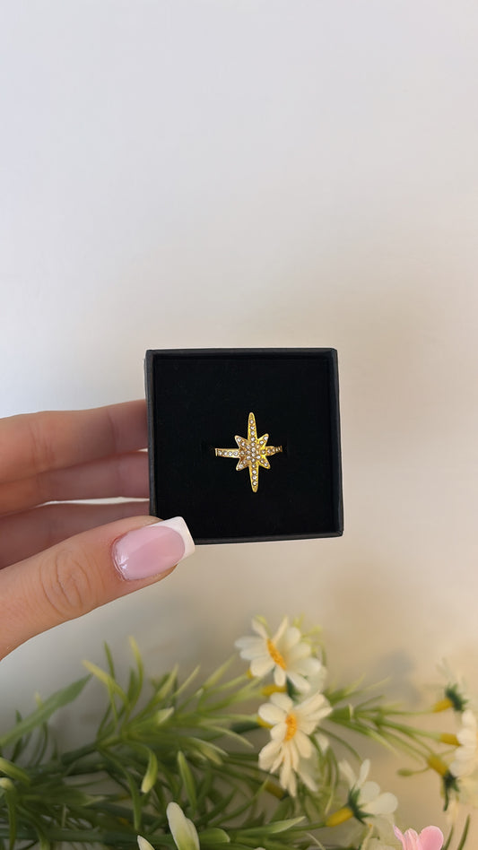 Bague Shiny gold