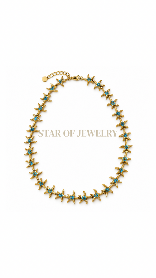 Collier Azuréa gold