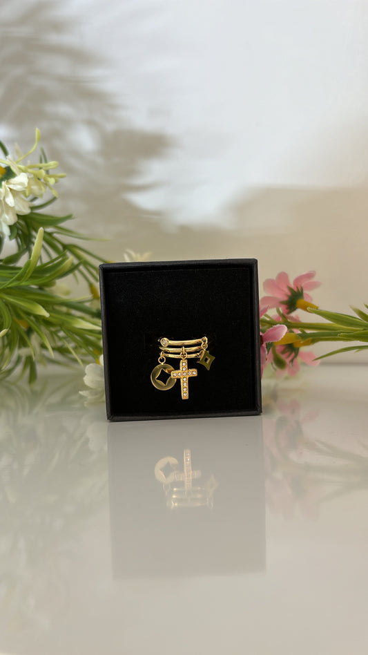 Bague Chrétienne gold